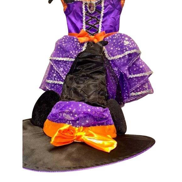 Disney Minnie Mouse Witch Costume Size 3 - Picture 6 of 11
